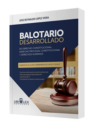 BALOTARIO DESARROLLADO BALOTARIO DESARROLLADO